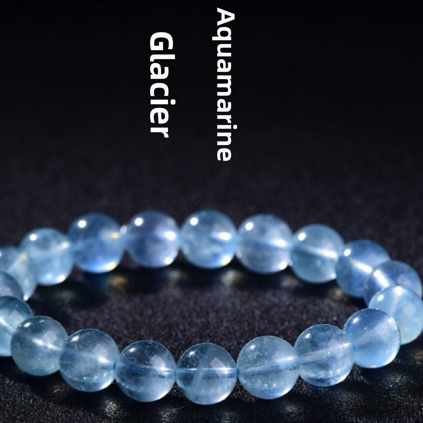 Aquamarine Crystal Bracelet