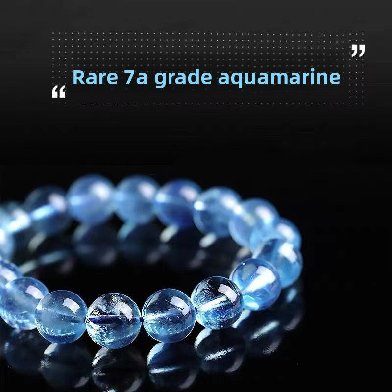Aquamarine Crystal Bracelet