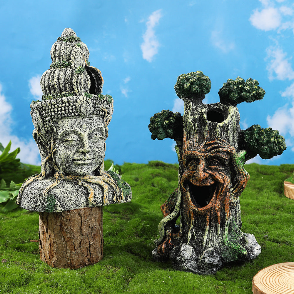 Aquarium landscaping ornaments