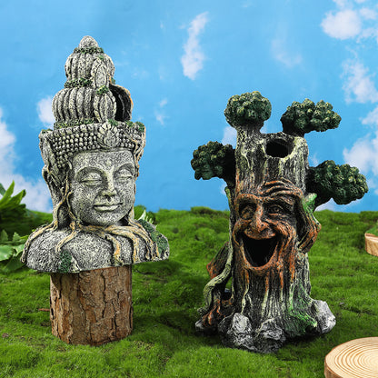 Aquarium landscaping ornaments