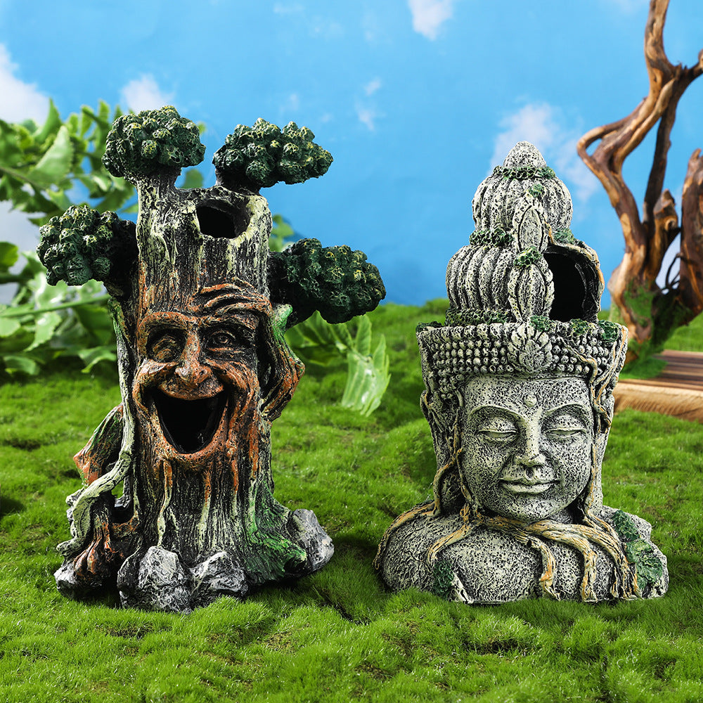 Aquarium landscaping ornaments