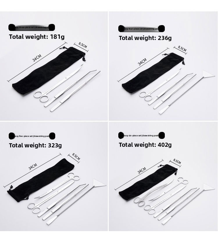 Aquatic grass tool set