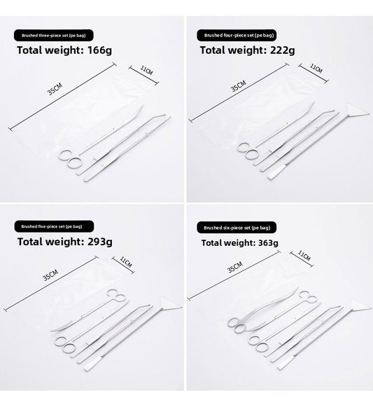 Aquatic grass tool set