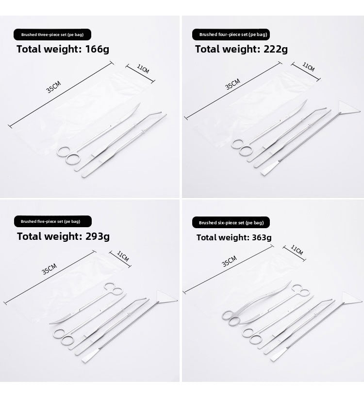 Aquatic grass tool set