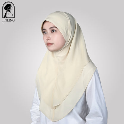 Arab ladies' swallowtail headscarf