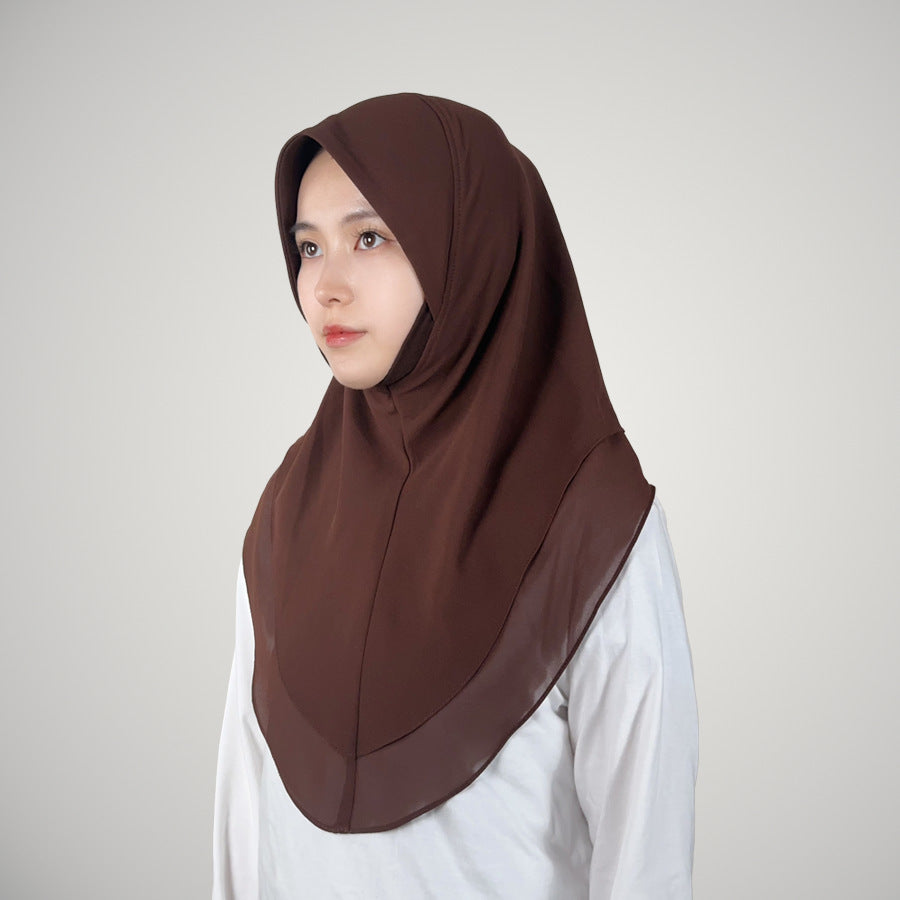 Arab ladies' swallowtail headscarf
