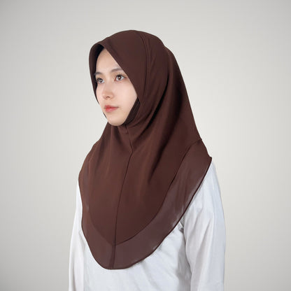 Arab ladies' swallowtail headscarf