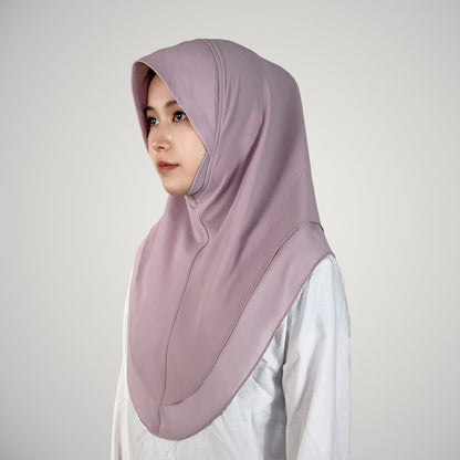 Arab ladies' swallowtail headscarf