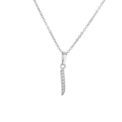 Arabic Letter Pendant Necklace