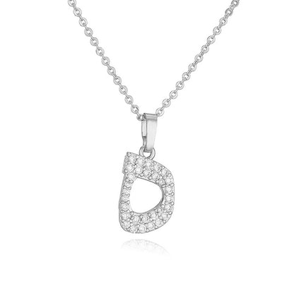 Arabic Letter Pendant Necklace