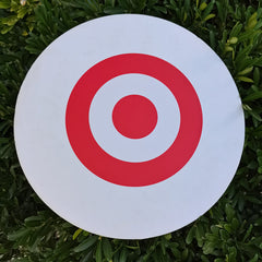 Black 25x25x3cm target