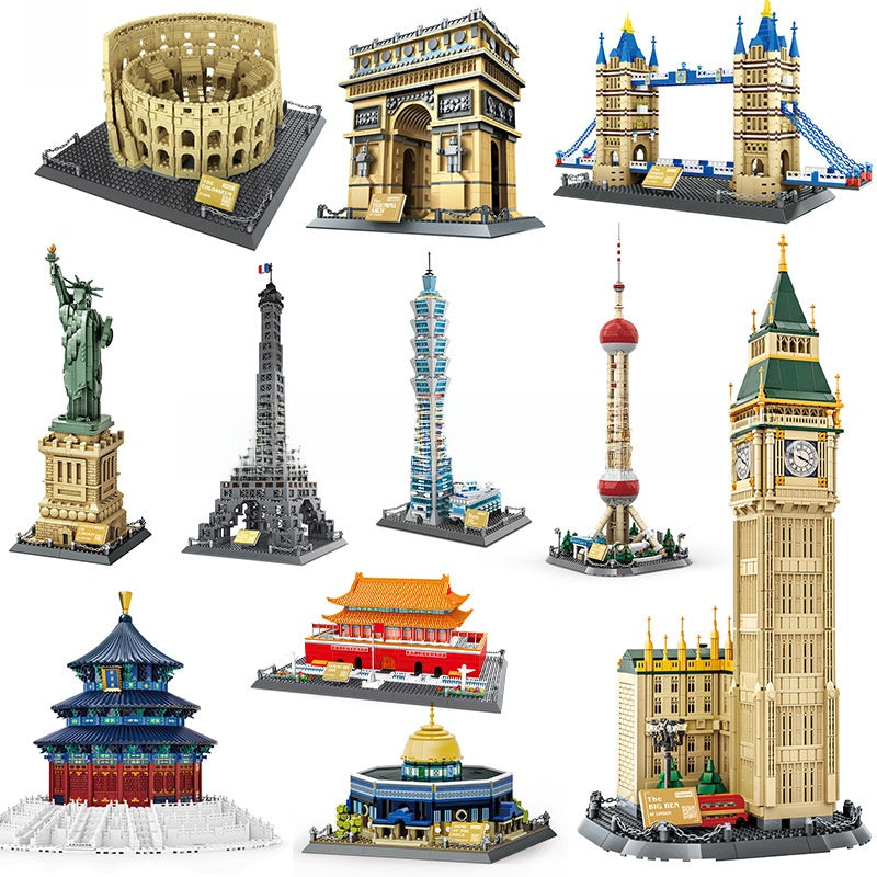Architectural Building Blocks Set