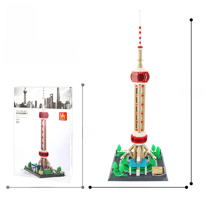 Architectural Building Blocks Set