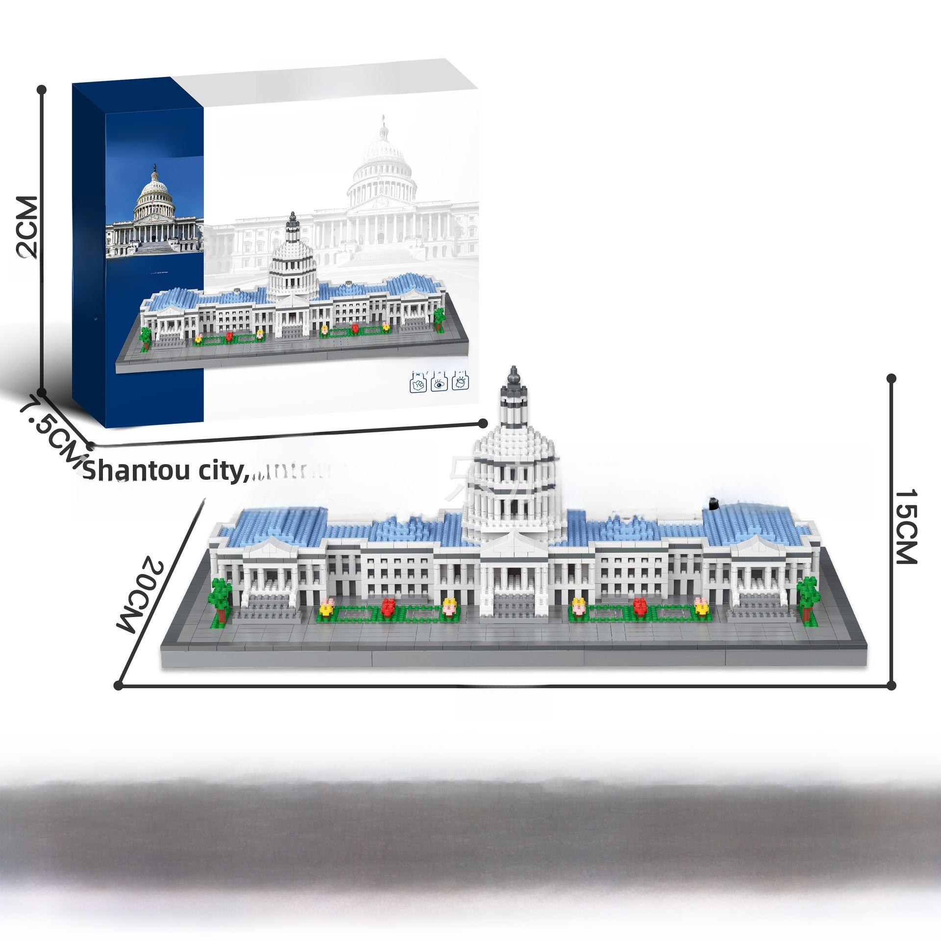 Architectural Building Blocks Set