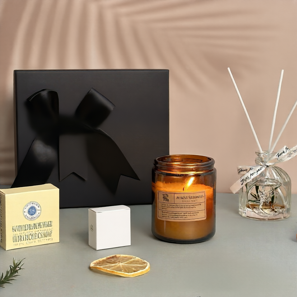 aromatherapy candle gift box