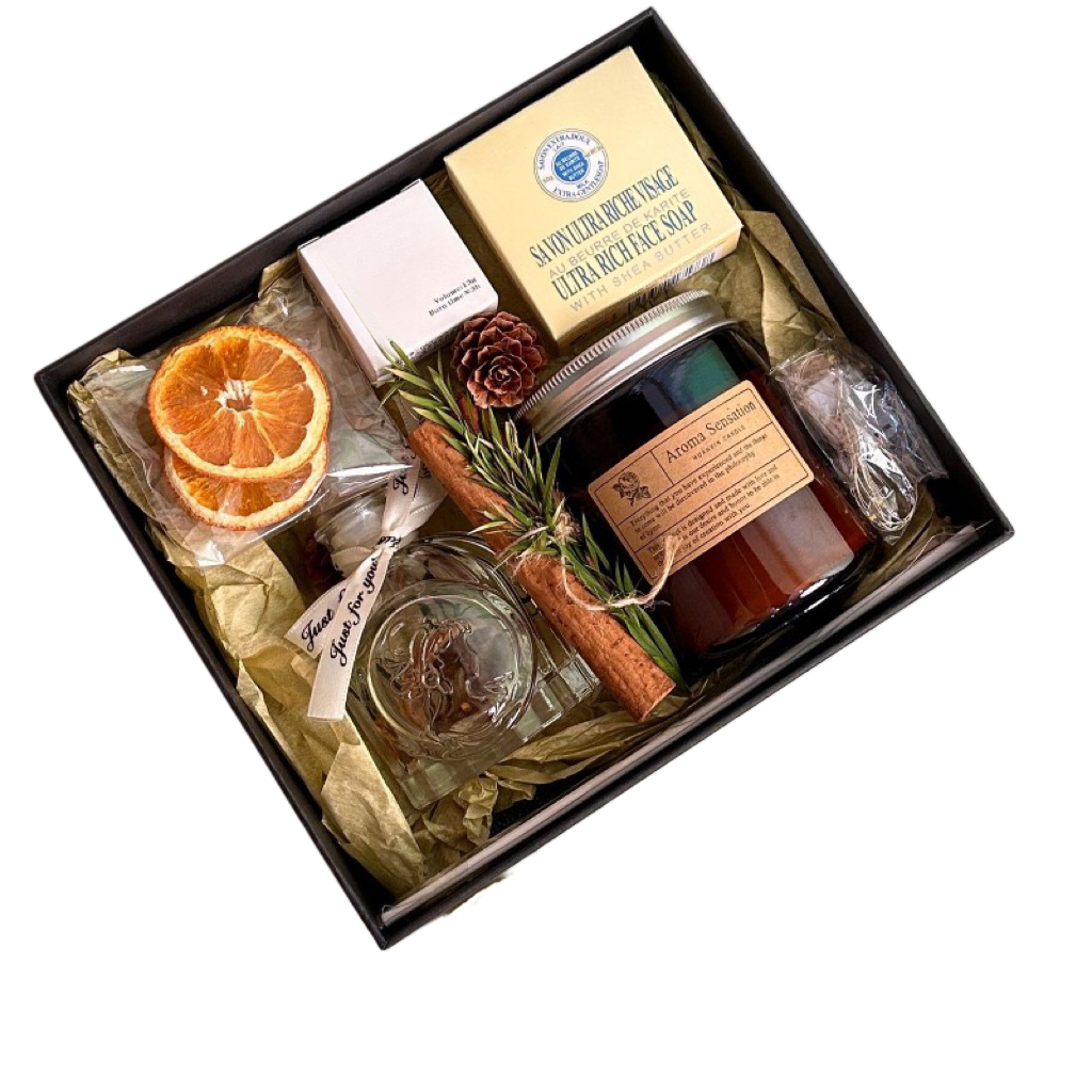 aromatherapy candle gift box