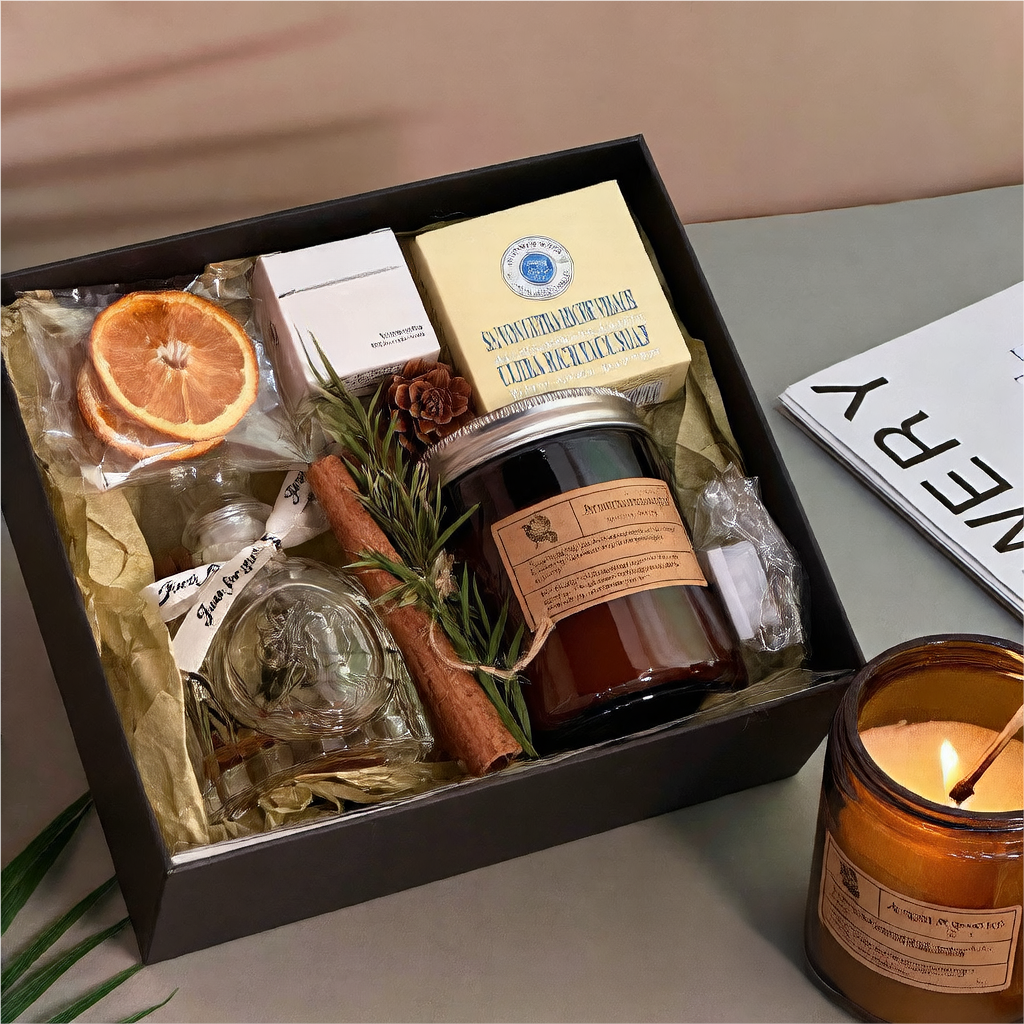 aromatherapy candle gift box