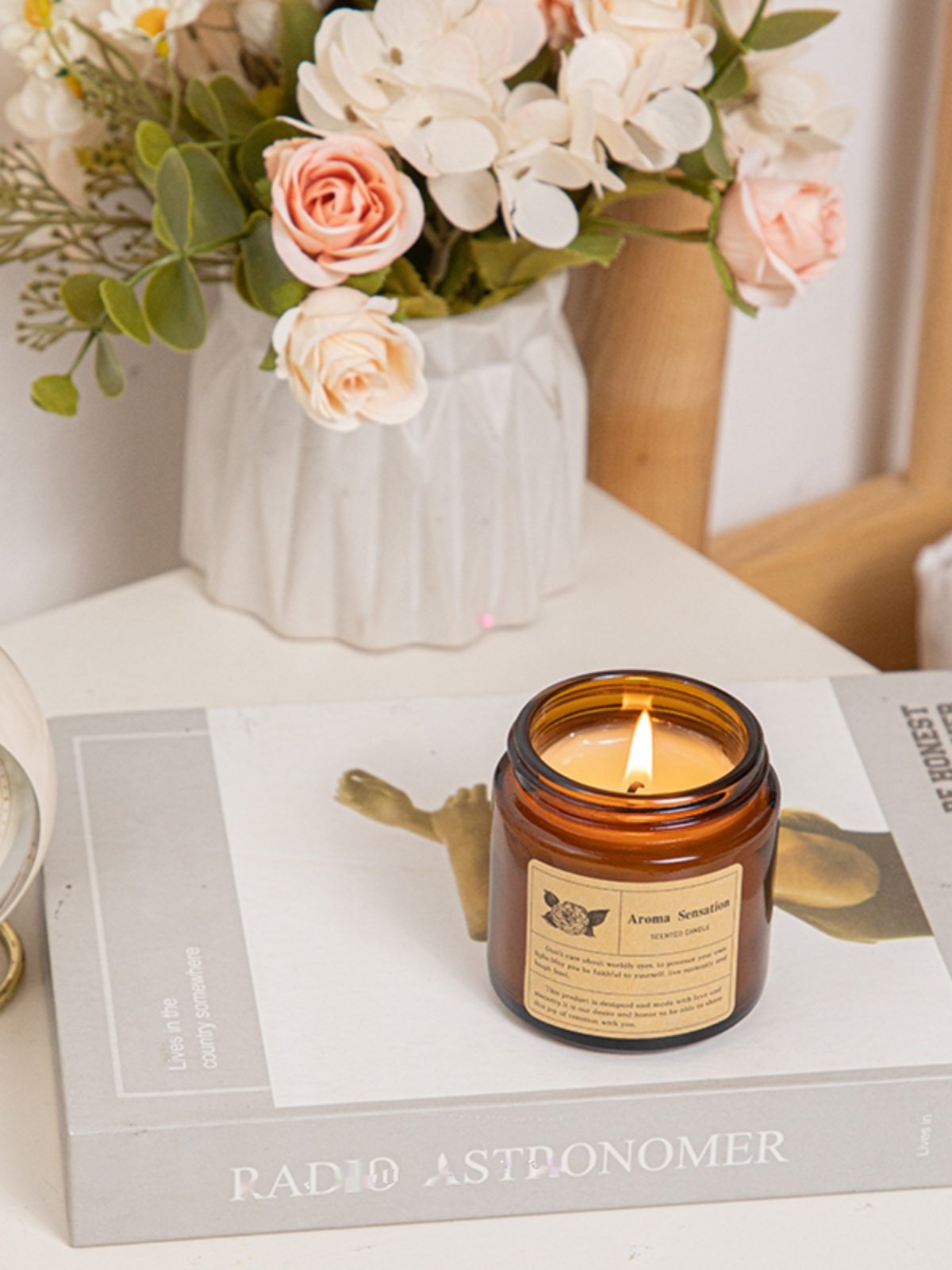 Aromatherapy candle