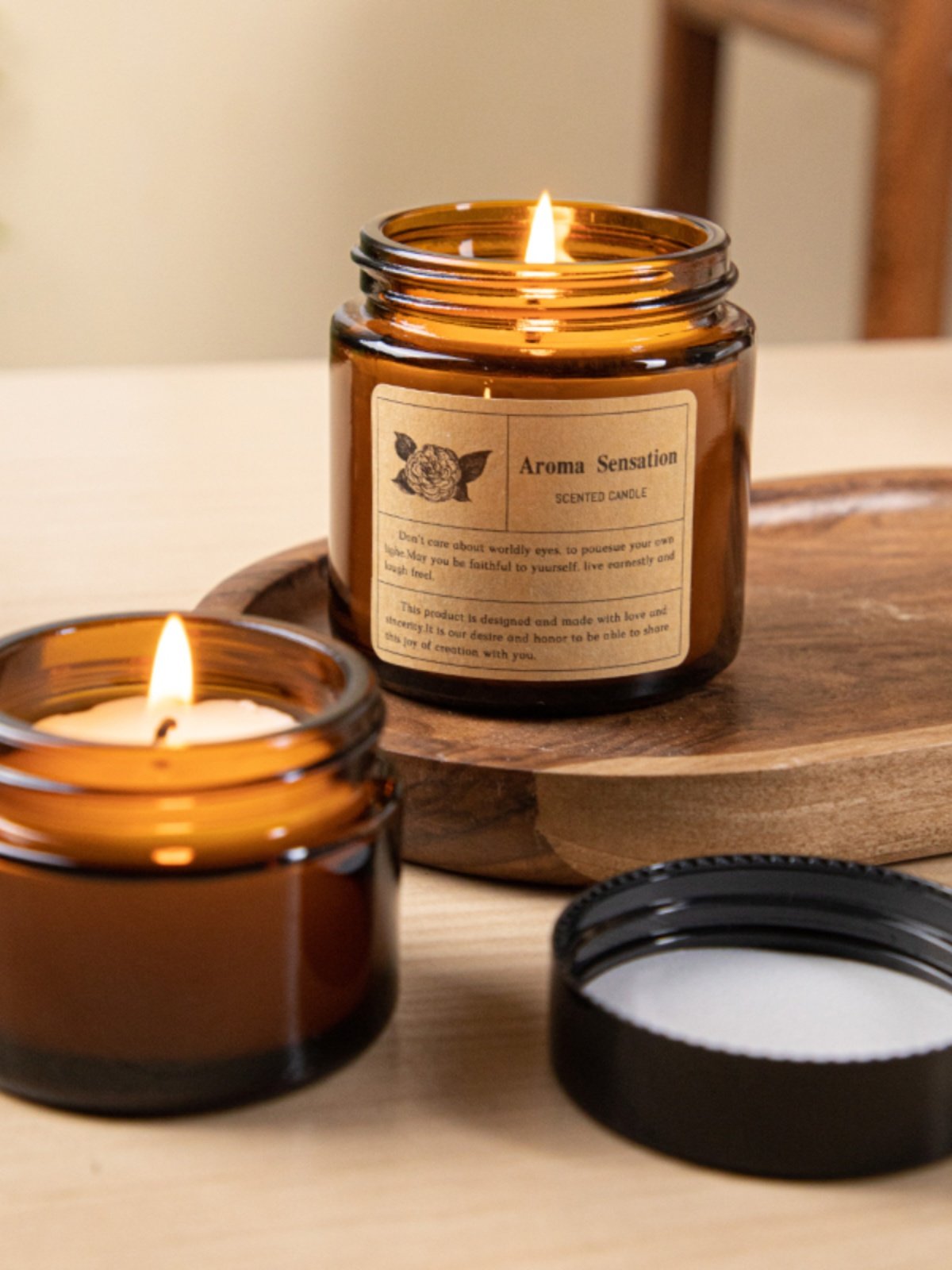 Aromatherapy candle