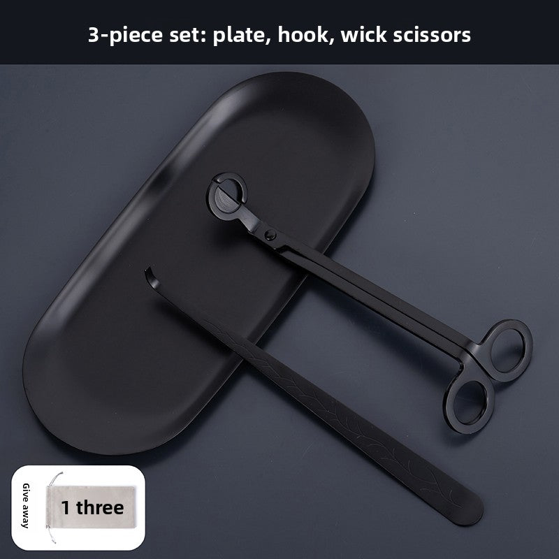 Aromatherapy Candle Tool with Wick Cutter and USB Lighter