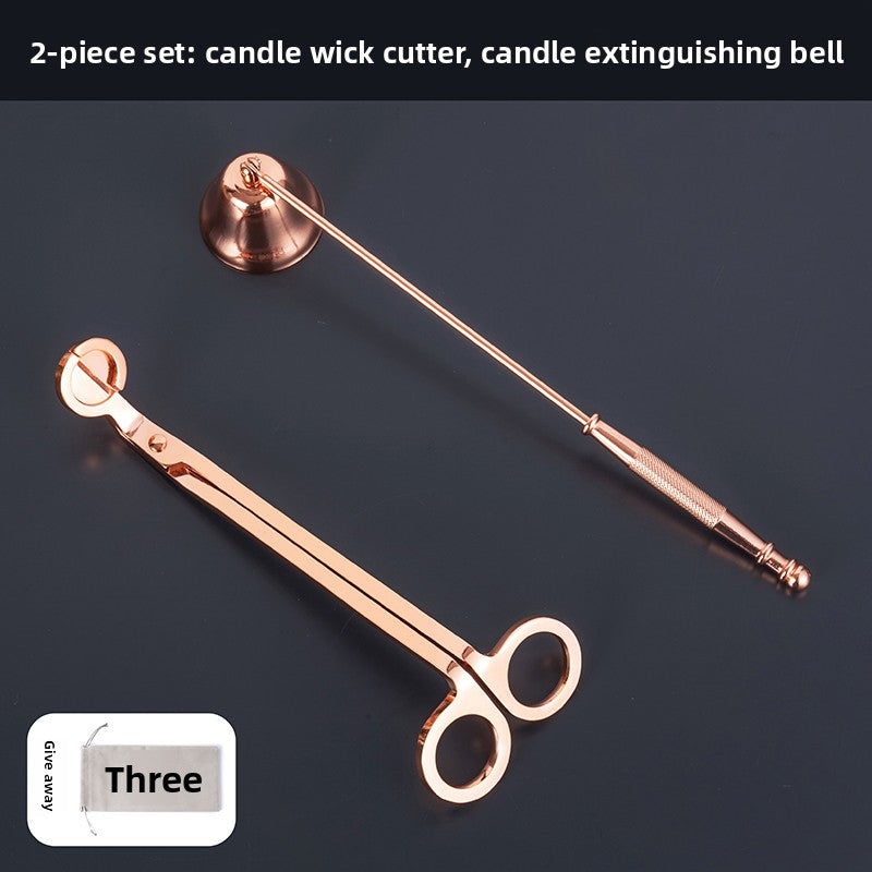 Aromatherapy Candle Tool with Wick Cutter and USB Lighter