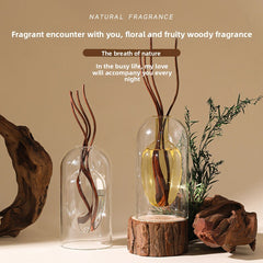 Glazed Yellow Amber Bottle
