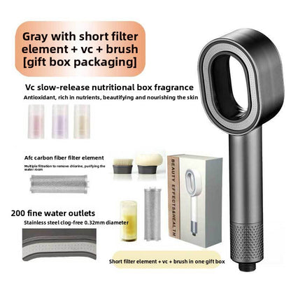 Aromatherapy Filter Shower Head with Multiple Spray Modes
