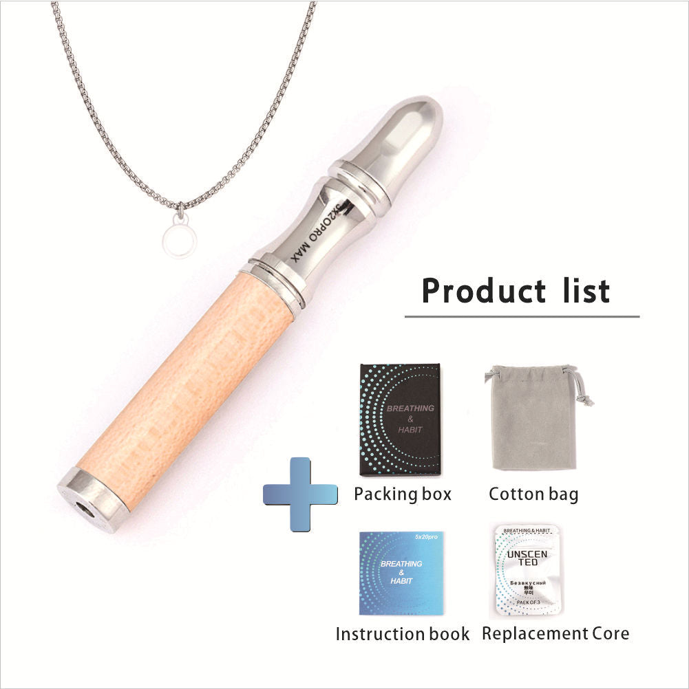Aromatherapy necklace oil