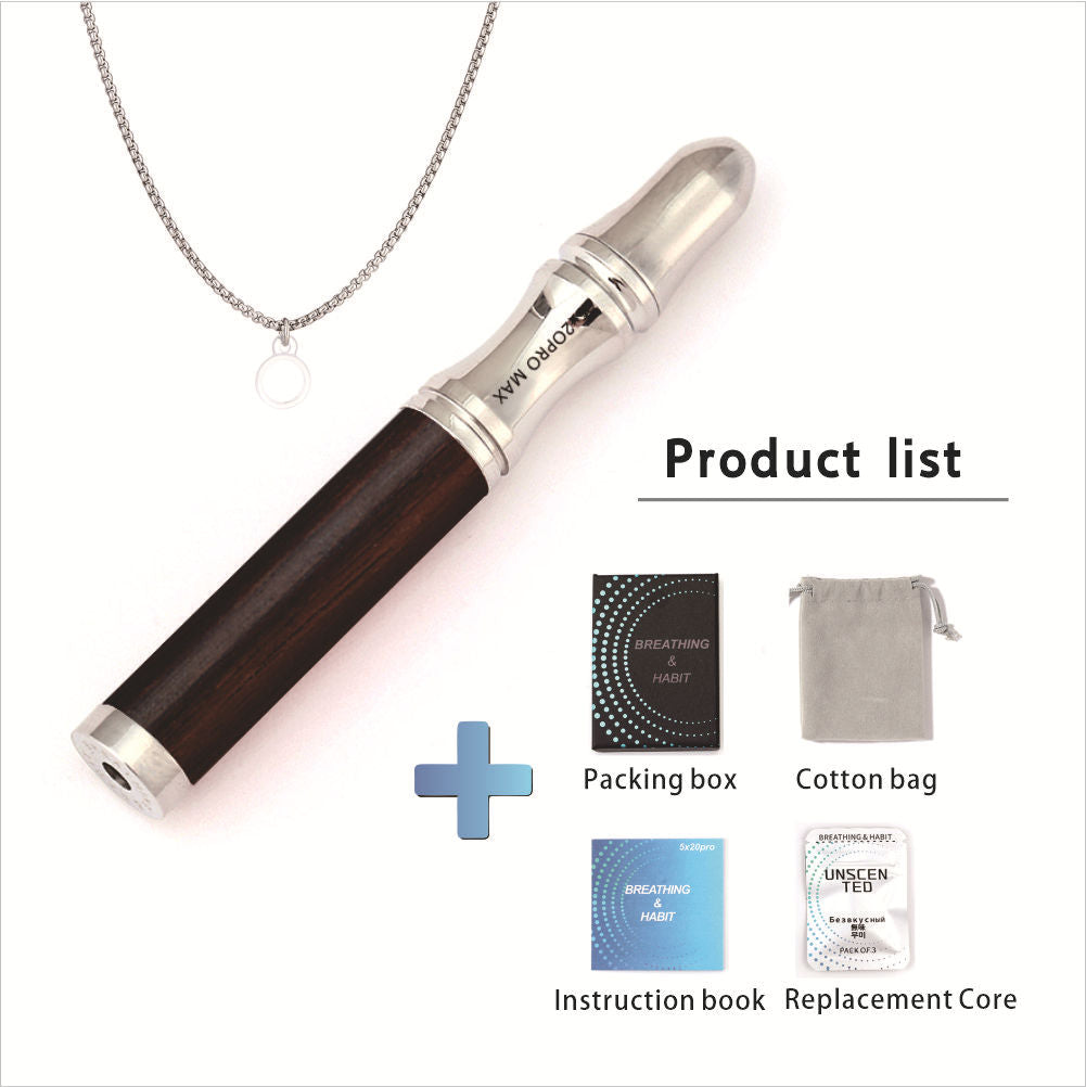 Aromatherapy necklace oil