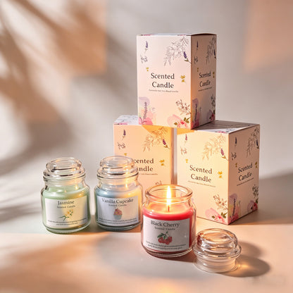 Aromatherapy Scented Candles Gift Set