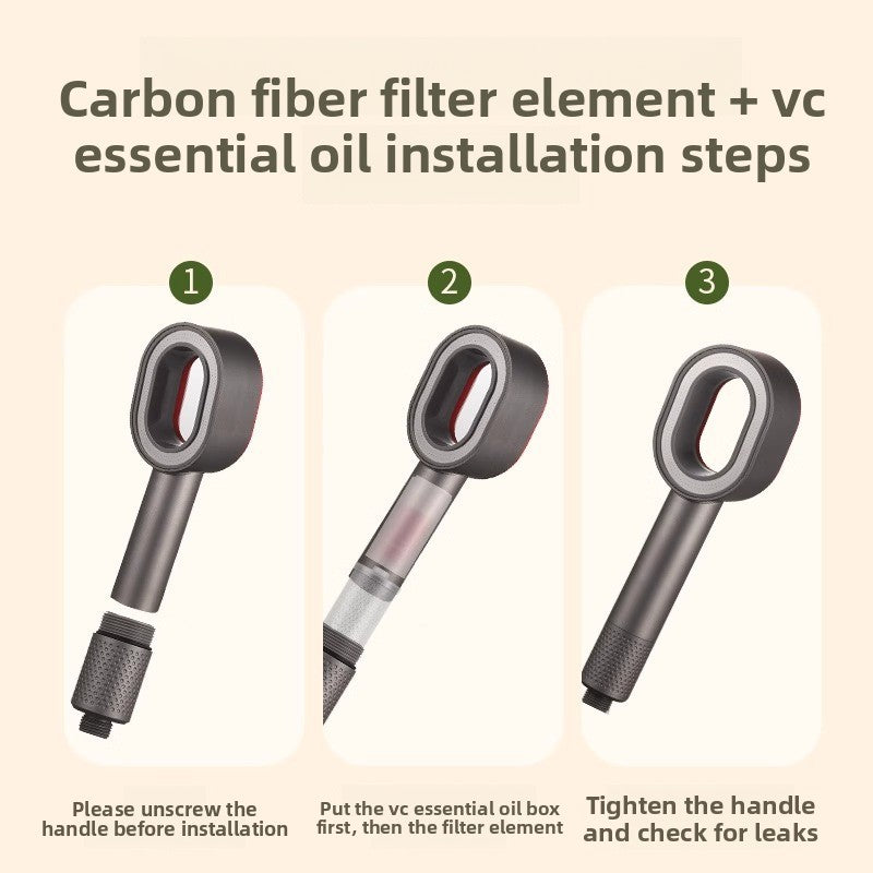 Aromatherapy Shower Head with Filter