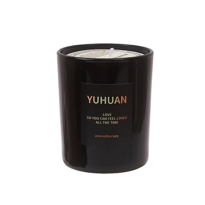 Aromatherapy Soy Wax Candle in Glass Jar