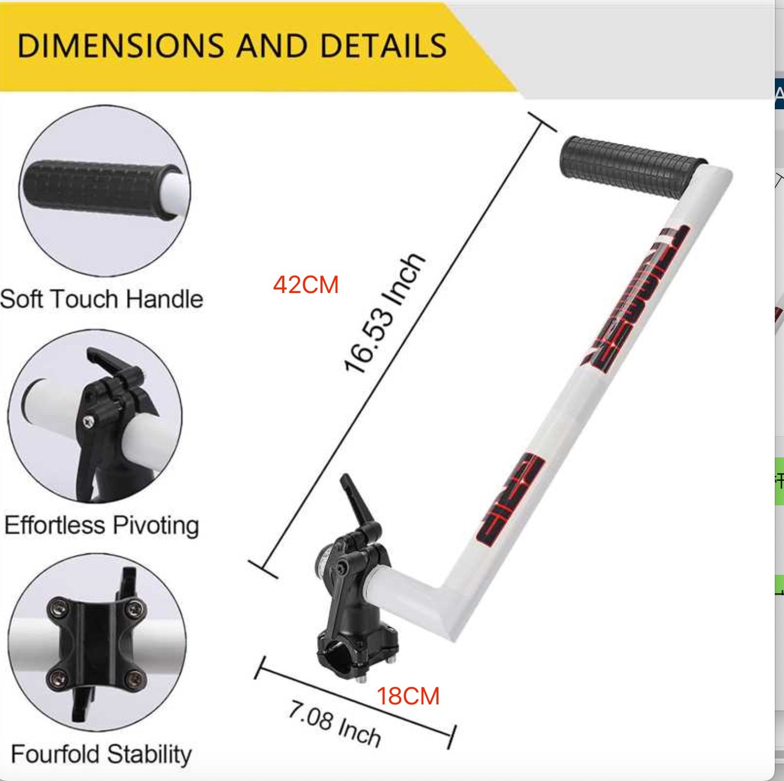 Arrival Ergonomic Hand String Trimmer Handle