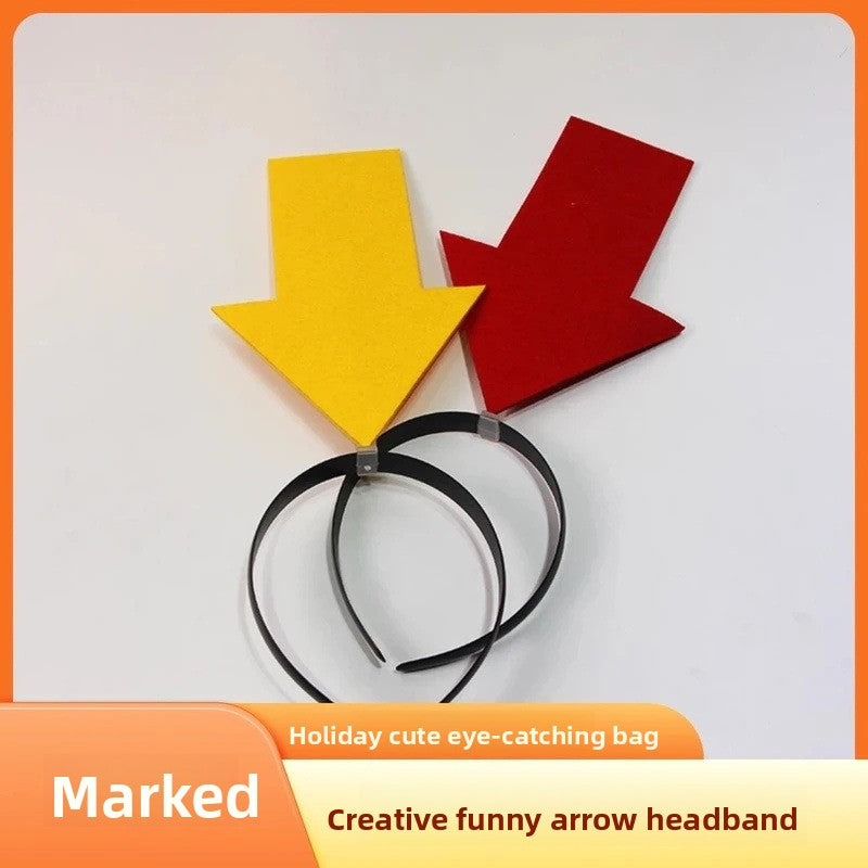 Arrow Symbol Novelty Headband