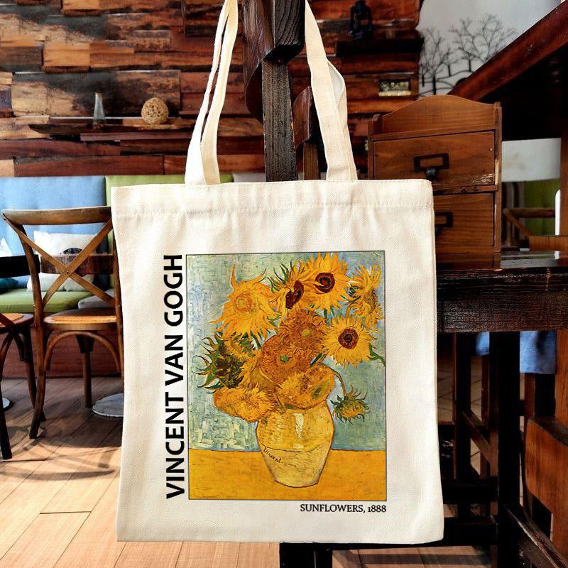 Art print canvas bag