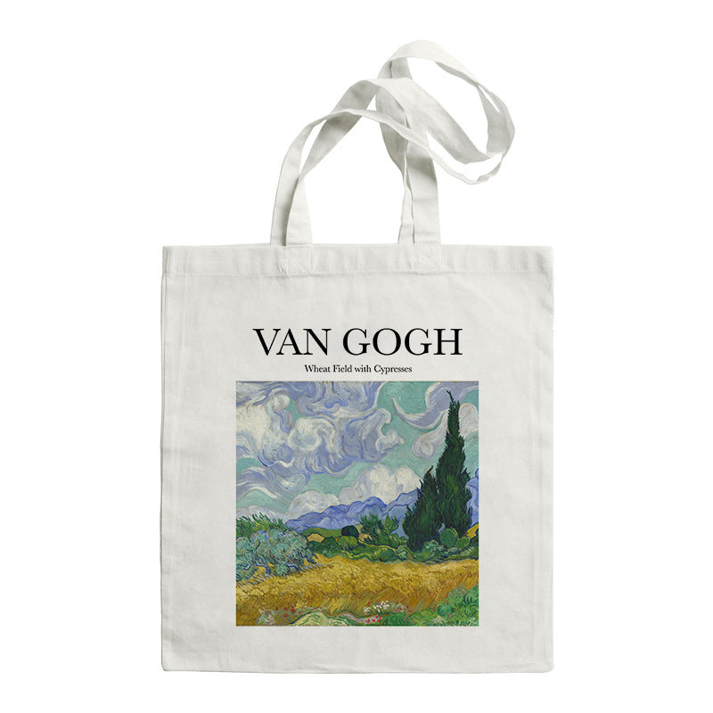 Art print canvas bag