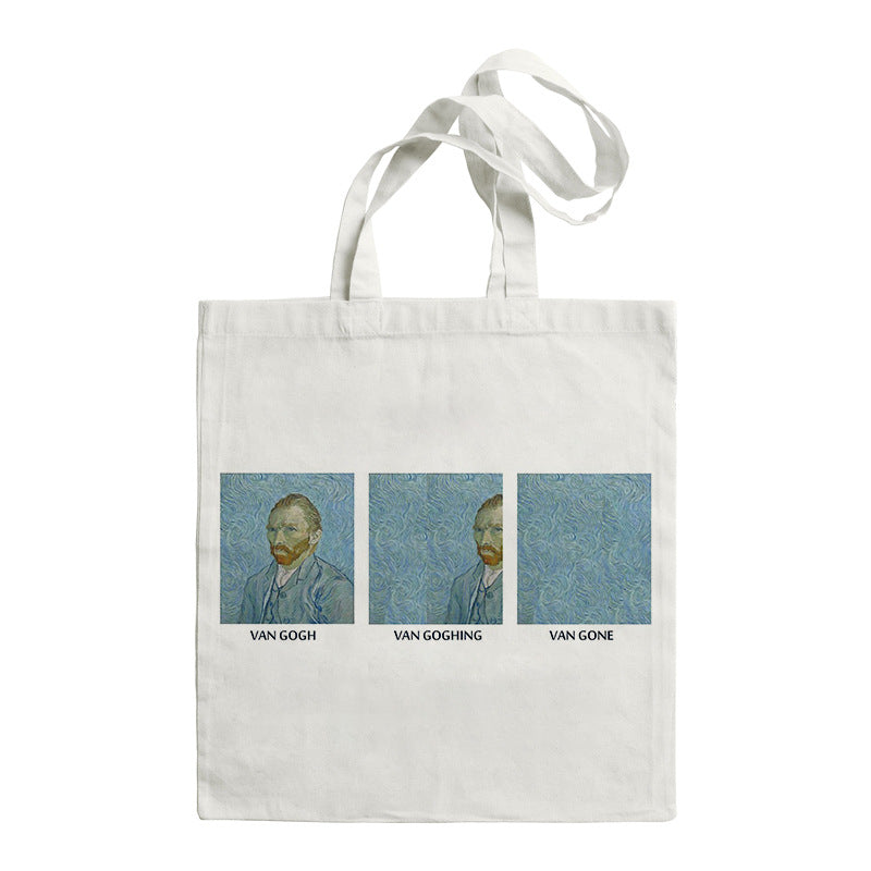 Art print canvas bag