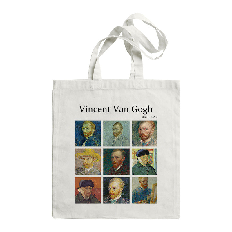 Art print canvas bag