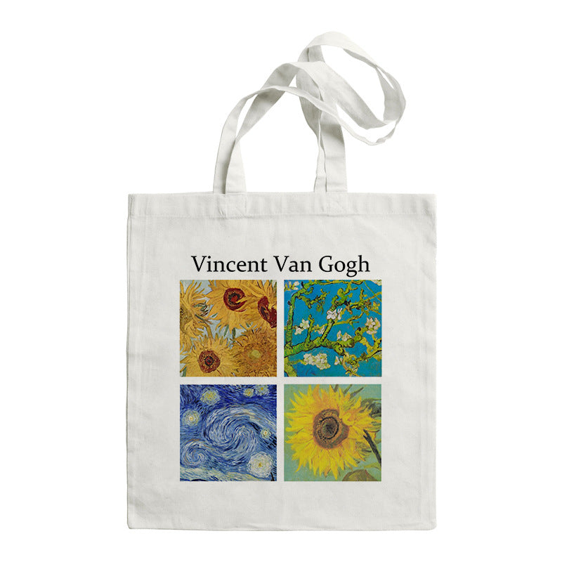 Art print canvas bag