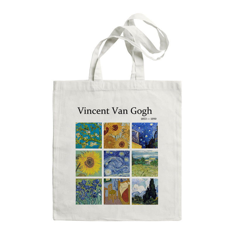 Art print canvas bag