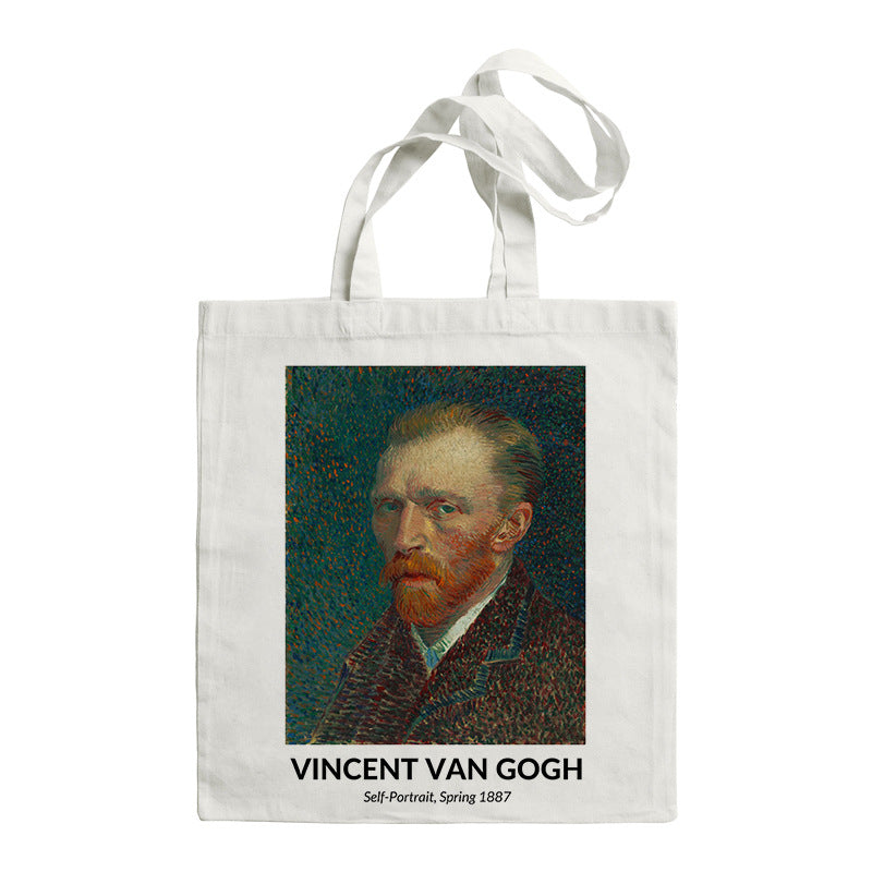 Art print canvas bag