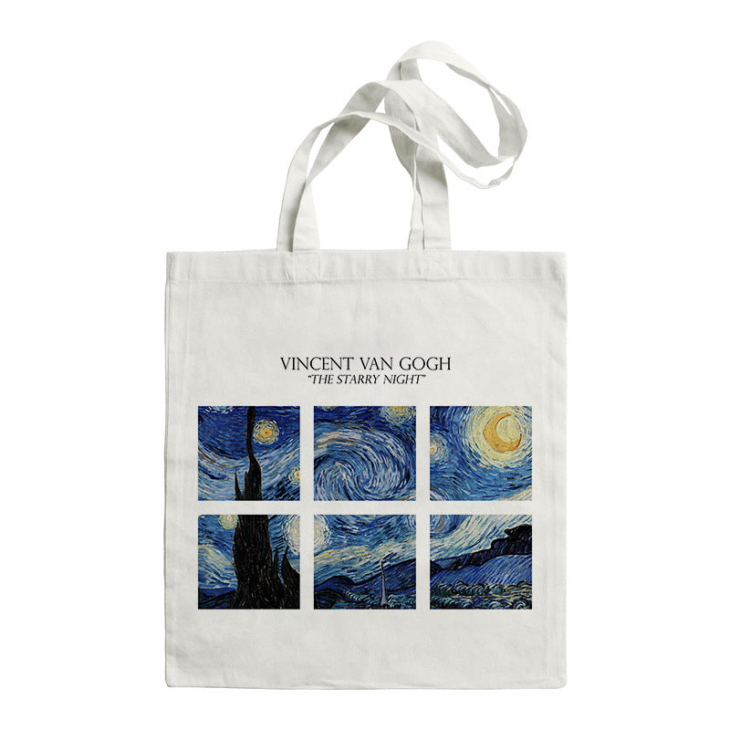Art print canvas bag