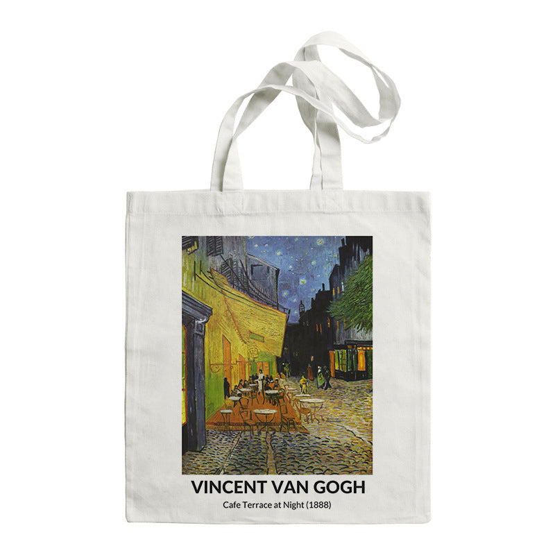 Art print canvas bag