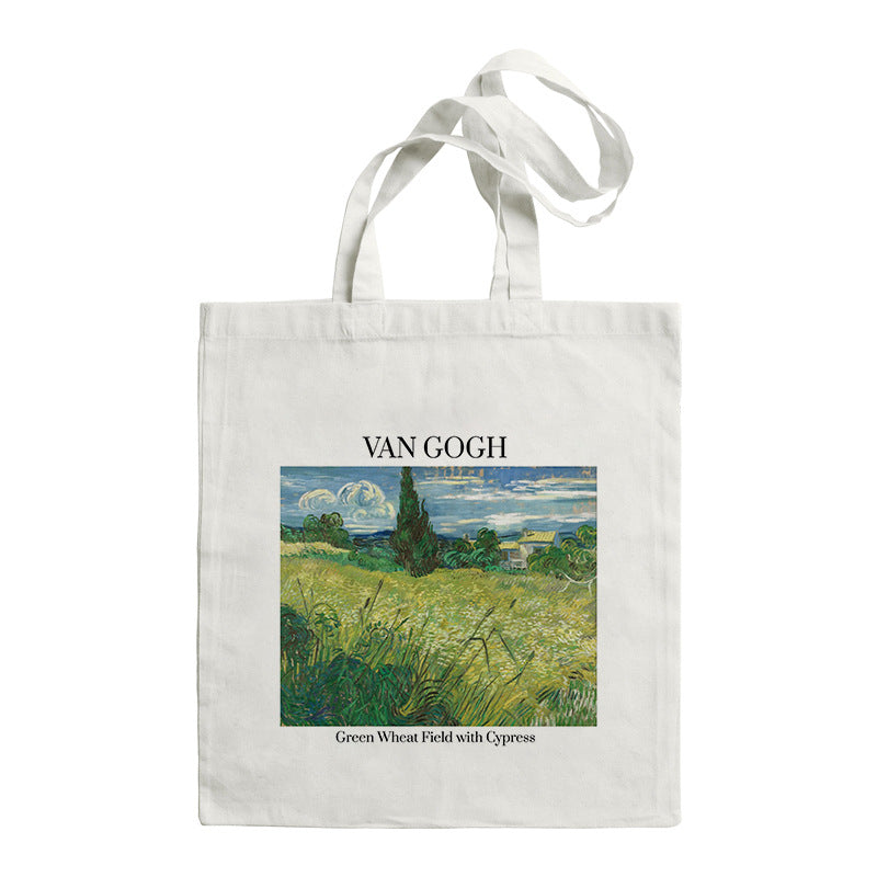 Art print canvas bag