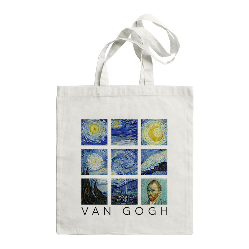 Art print canvas bag