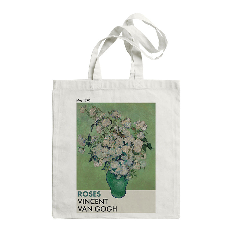 Art print canvas bag