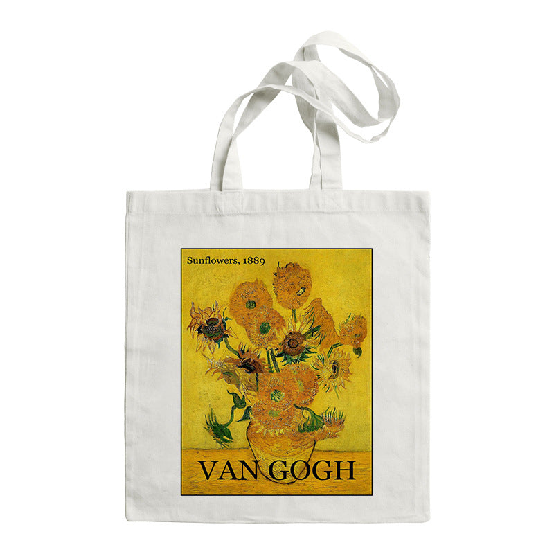 Art print canvas bag