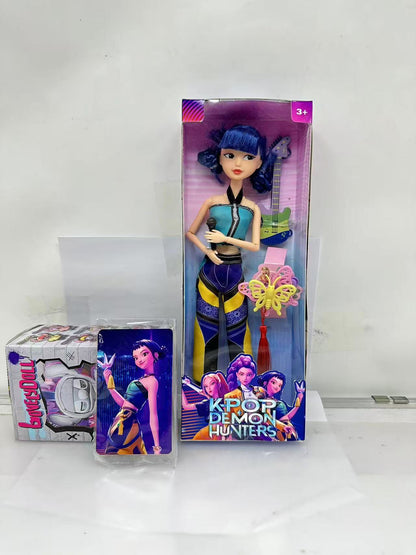 Articulated Music Doll with Colorful Lights