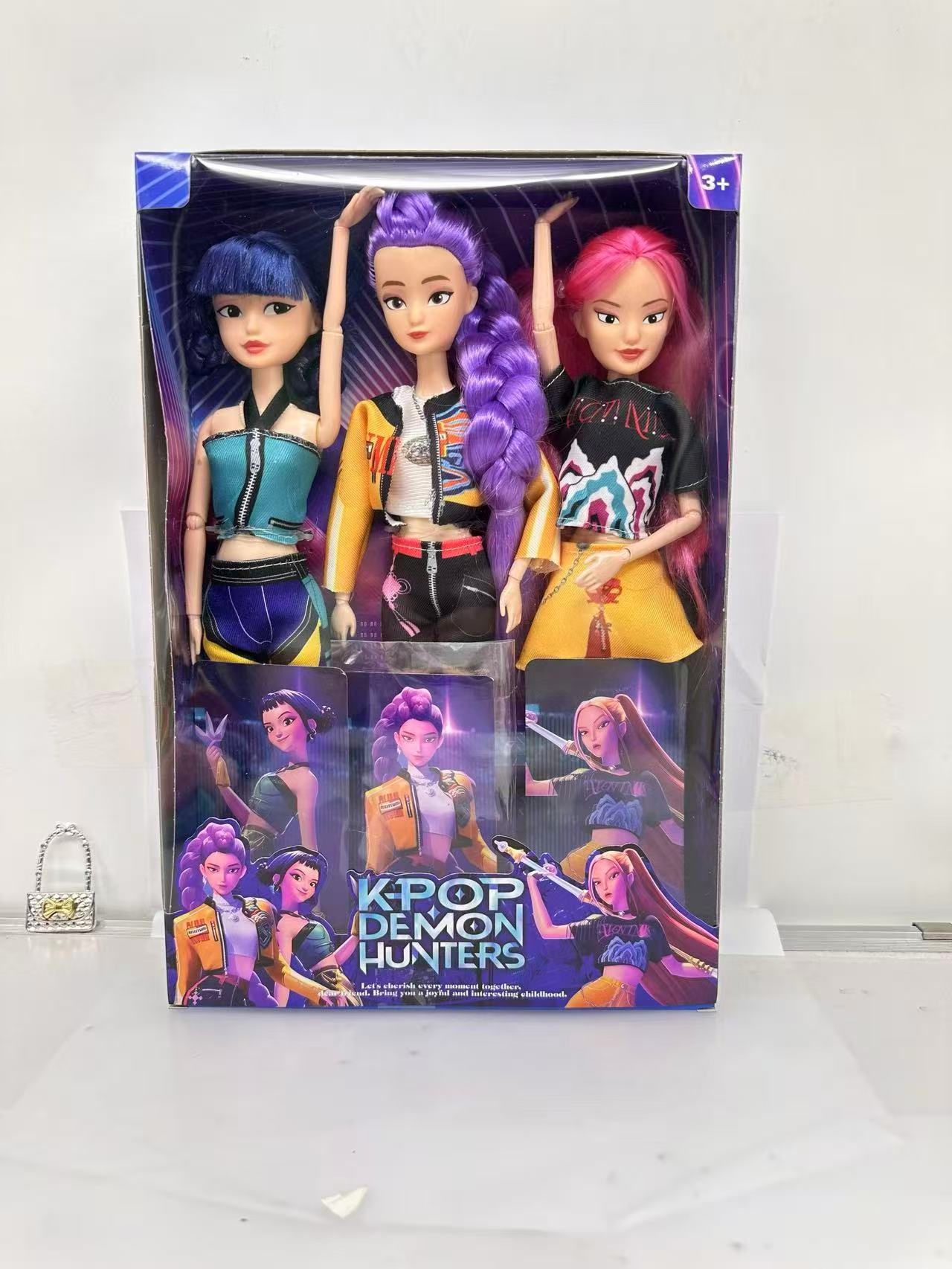 Articulated Music Doll with Colorful Lights