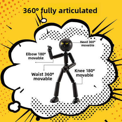 Articulated Stickman Building Blocks